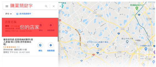 Google地圖廣告